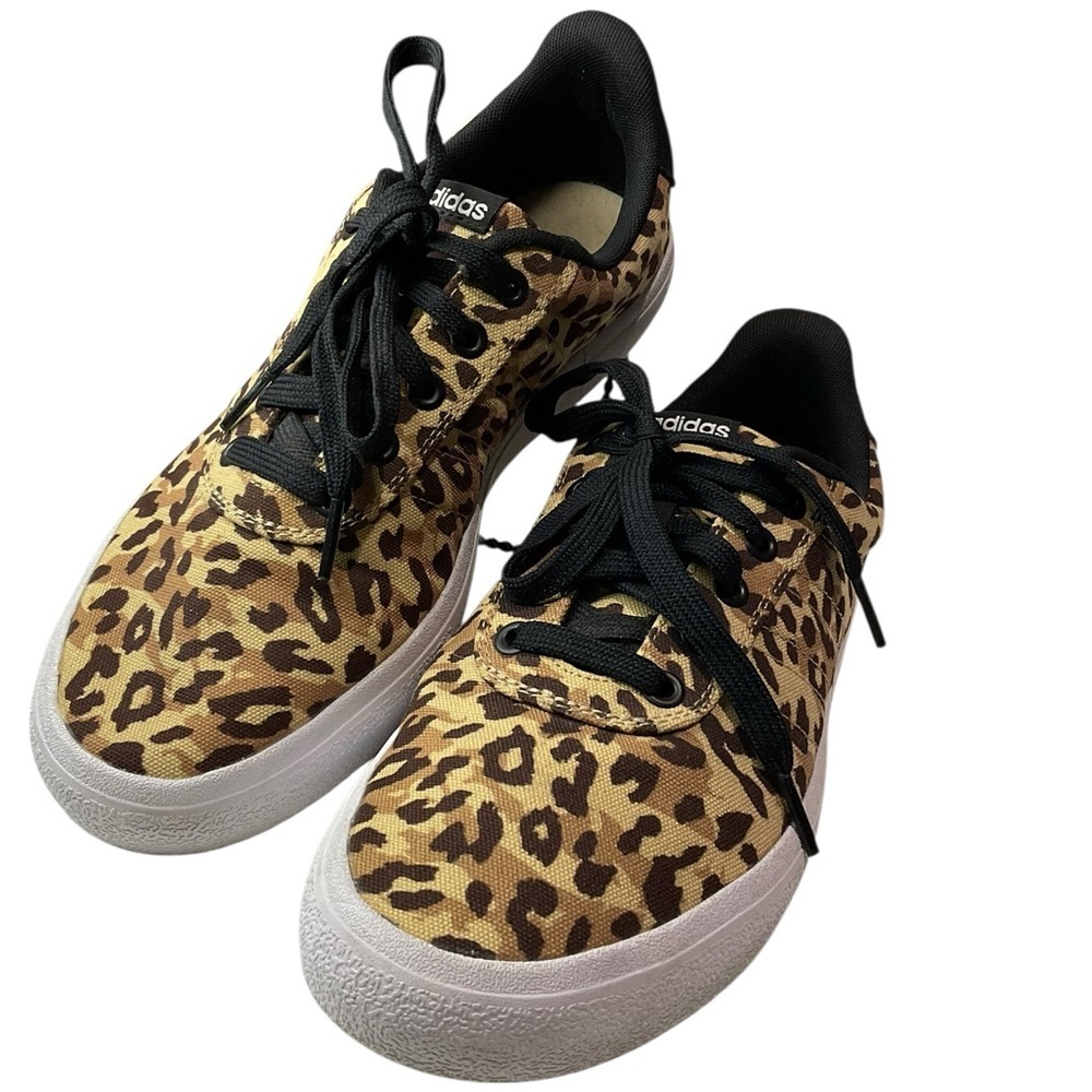 Adidas x Farm Rio VULC RAID3R Leopard Print Skateboarding Sneakers Size 8 - Picture 5 of 11